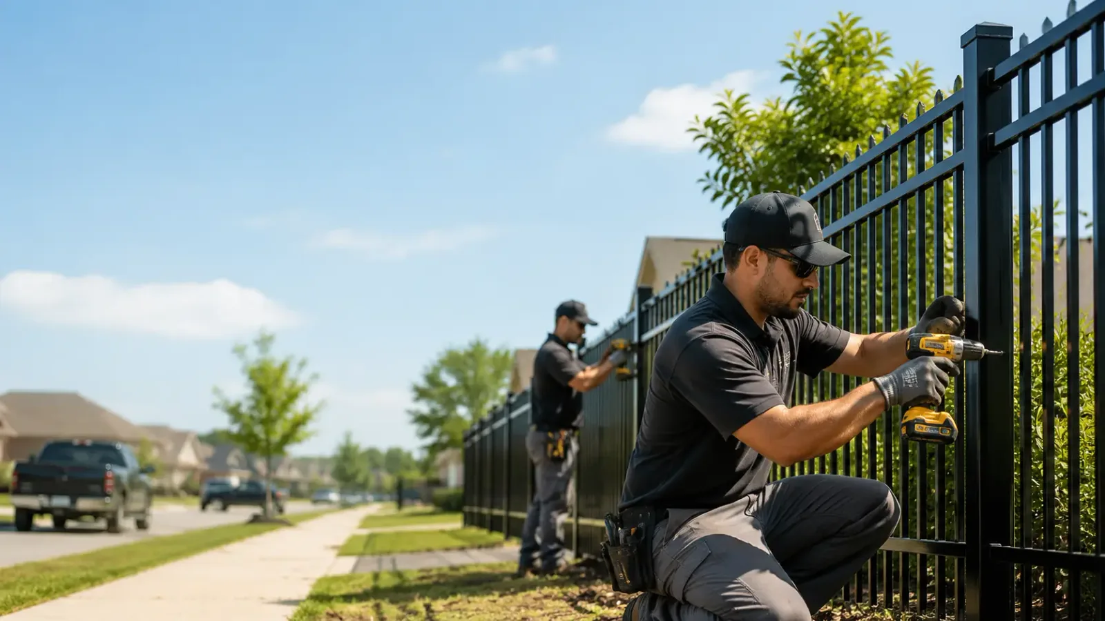 Metal Fence Installation in Perdue Hill, AL
